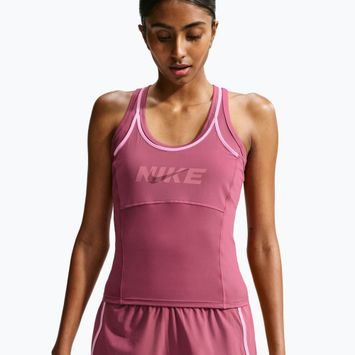 Women's training shirt Nike One pink smoke/pink rise/mystic dates/white