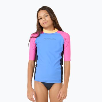 Rip Curl Block Party 3 Piece Set children's swimsuit + t-shirt dark blue