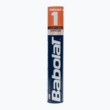 Babolat badminton shuttlecocks 1 x 12 pcs. (78) white 133786