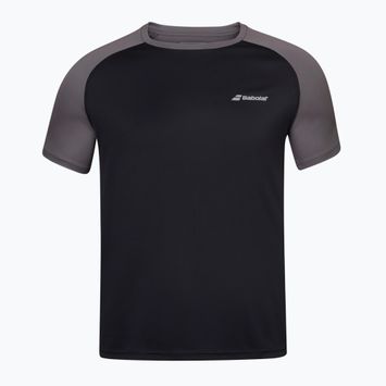 Men's Babolat Play Crew Neck t-shirt black/black