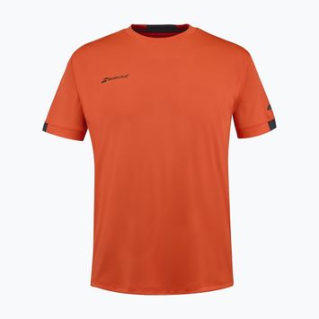 Men's Babolat Play Crew Neck t-shirt fiesta red
