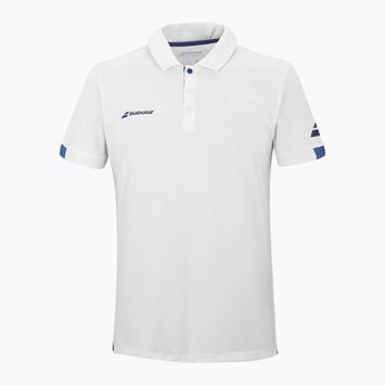 Babolat men's polo shirt Play white/white
