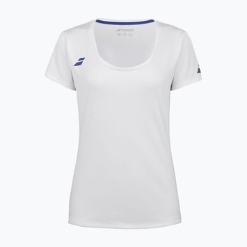 Children's T-Shirt Babolat Play Cap Sleeve Top Jr white/white