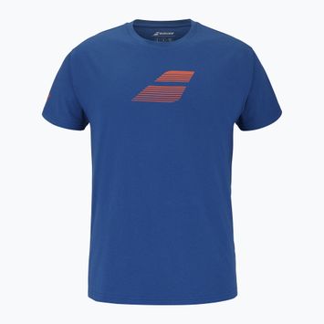 Babolat men's Exercise Big Flag t-shirt dark blue