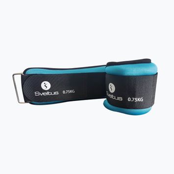 Ankle and wrist weights 0.75 kg 2 pcs. Sveltus Weighted Cuff blue 0941