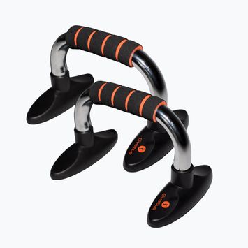 Sveltus push-up handles black and orange 2608