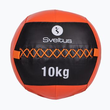Sveltus Wall Ball 10 kg black/red