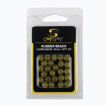 Carp Spirit carp beads Rubber Beads Cam 25pcs green ACS010233
