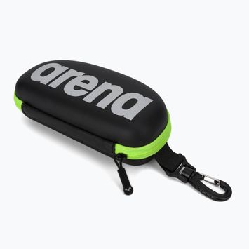 Arena swimming goggle case black/green 1E048/503