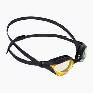 Arena swimming goggles Cobra Core Swipe Mirror yellow copper/black 003251/350