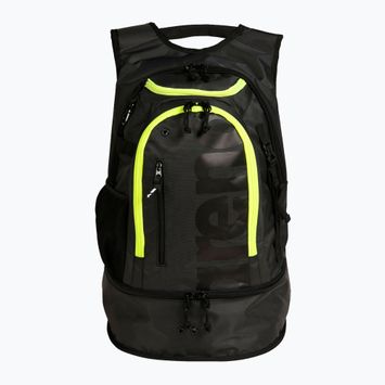Arena Fastpack 3.0 40 l dark smoke/neon yellow swimming backpack