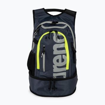 Arena Fastpack 3.0 swimming backpack 40 l navy/neon yellow