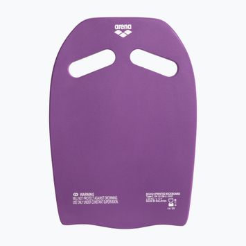 Arena Printed Kickboard plum/artic lime swimming board