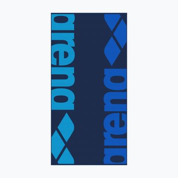Arena Logotype Towel Velour navy multi
