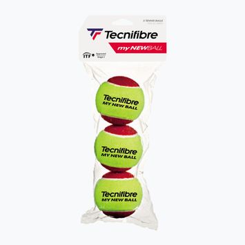 Tecnifibre My New Ball children's tennis balls 3 pcs red.