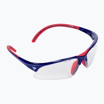 Tecnifibre blue/red squash goggles 54SQGLRE21