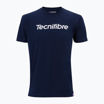 Children's tennis shirt Tecnifibre Team Cotton Tee marine