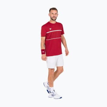 Men's tennis shirt Tecnifibre Team Tech Tee red 22TETECR33