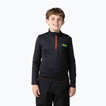 Rossignol Hero Warm Stretch children's ski sweatshirt black