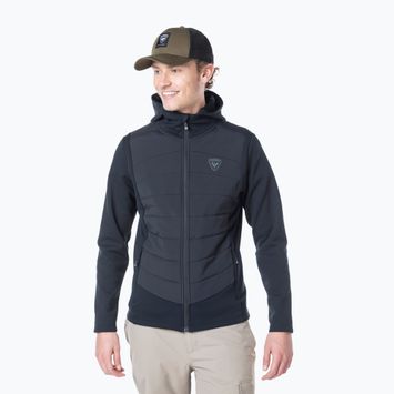 Men's Rossignol Classique Hybrid Clim ski sweatshirt black