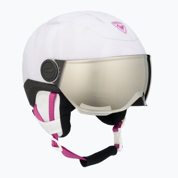 Rossignol Children's Ski Helmet Whoopee Visor Impacts white