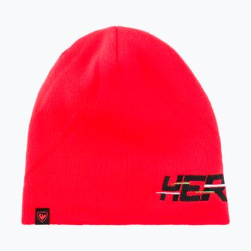 Rossignol L3 Hero Reverse winter cap neon red