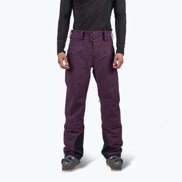 Rossignol Evader men's ski trousers mulberry