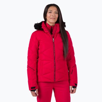 Women's ski jacket Rossignol Staci Pearly Jkt ruby red