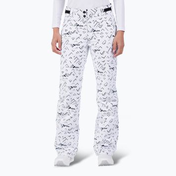 Women's ski trousers Rossignol Staci Pr white