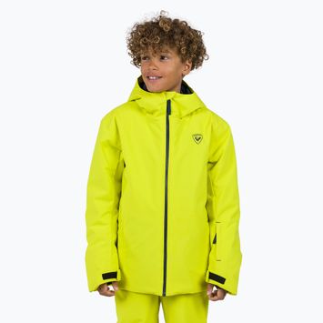 Rossignol Jr Strawpile children's ski jacket fresh green