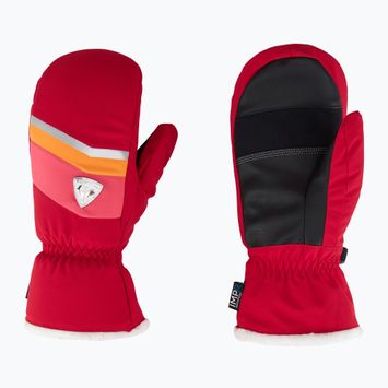 Rossignol women's ski glove New Piste M ruby red