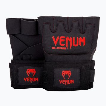 Venum Gel Kontact Quick Wraps inner gloves black/red