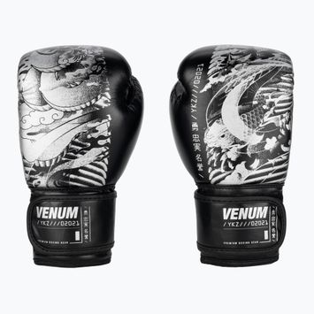 Venum YKZ21 Boxing black/white children's boxing gloves