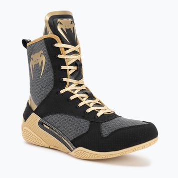 Venum Elite Boxing shoes black/beige