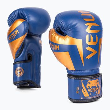 Venum Elite boxing gloves royal blue