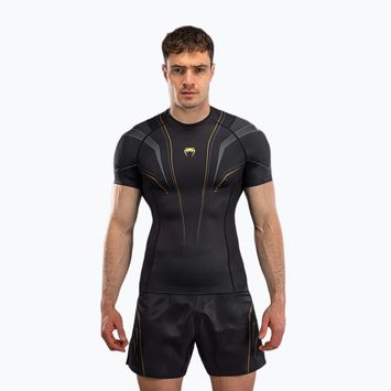 Men's rashguard Venum Streamline black/gold