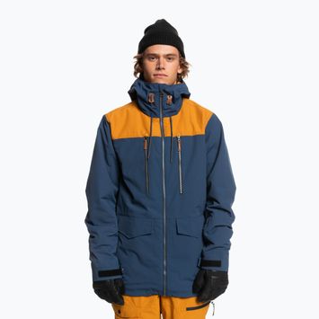 Quiksilver Fairbanks men's snowboard jacket blue EQYTJ03388