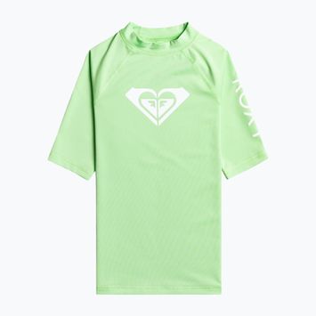 Children's swimming T-shirt ROXY Wholehearted 2021 pistachio green