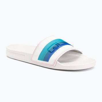 Men's flip-flops Quiksilver Rivi Wordmark Slide white/blue/blue