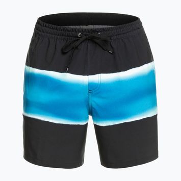 Quiksilver men's Surfsilk Air-Brush Volley 17" swim shorts black EQYJV04011