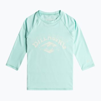 Billabong Surf Dayz pure aqua children's swim shirt