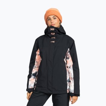 Women's snowboard jacket ROXY Galaxy peach pink big dreamy picture