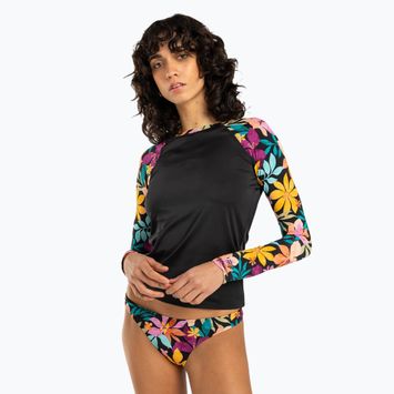 Women's Billabong Surf Capsule night tropical swimming longsleeve