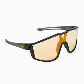 Children's cycling goggles Julbo Fury S Reactiv 1-3 Light Amplifier matt black/gray