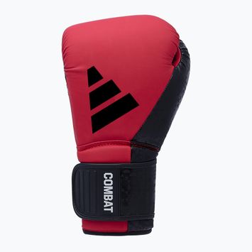 adidas Combat 50 red boxing gloves