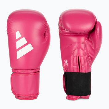 adidas Speed 50 pink/white boxing gloves