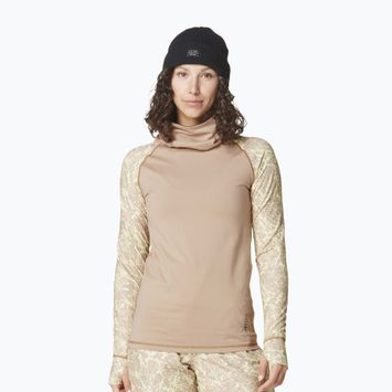 Picture Pagaya women's ski sweatshirt textury print / roebuck