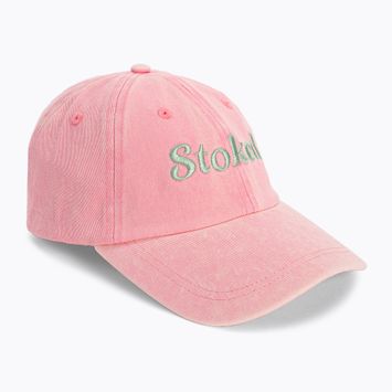 Women's baseball cap Billabong Stacked pink sunset
