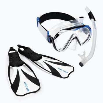 Aqualung Compass Snorkelling Set black and white SR4110109XL