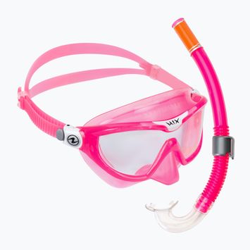 Aqualung Mix Combo children's snorkel kit pink SC4250209